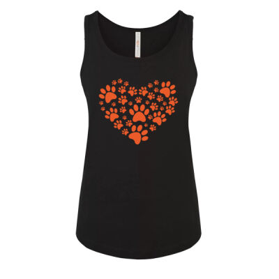 Ladies "Heart Shaped Paws" Tank Thumbnail