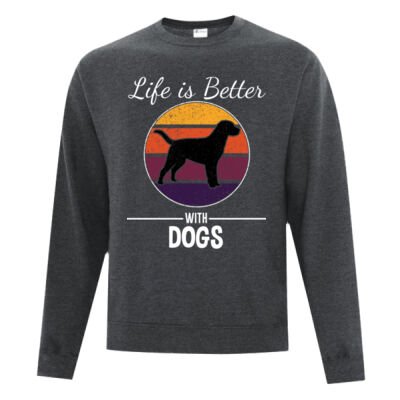 Unisex "Life is Better" Crew  Thumbnail